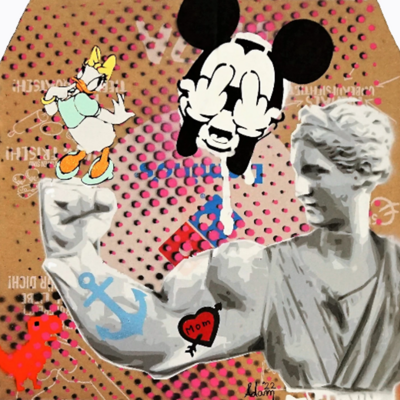 „Schablonenkunst & Abstraktes“