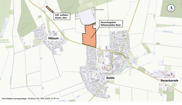 Gewerbegebiet Sickte