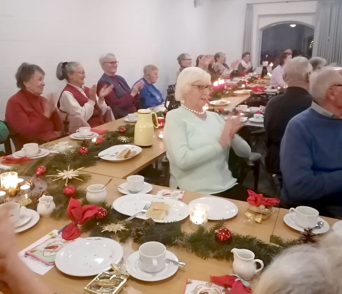 Adventsfeier des Seniorenkreises Sickte und der Gemeinde Sickte im Burschenhof in Sickte 